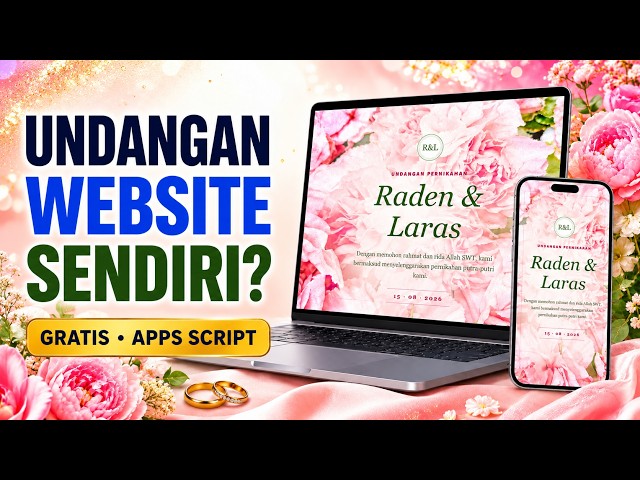 8 Ingin Punya Undangan Website Sendiri Buat Gratis dengan Apps Script