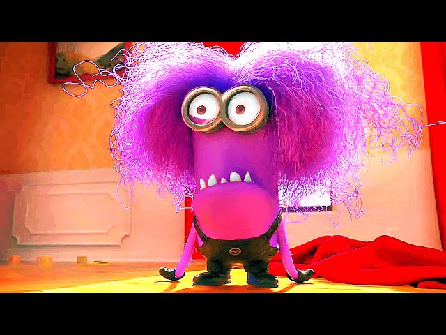 The Purple Minion Attacks Scene | DESPICABLE ME 2 (2013) Movie CLIP HD