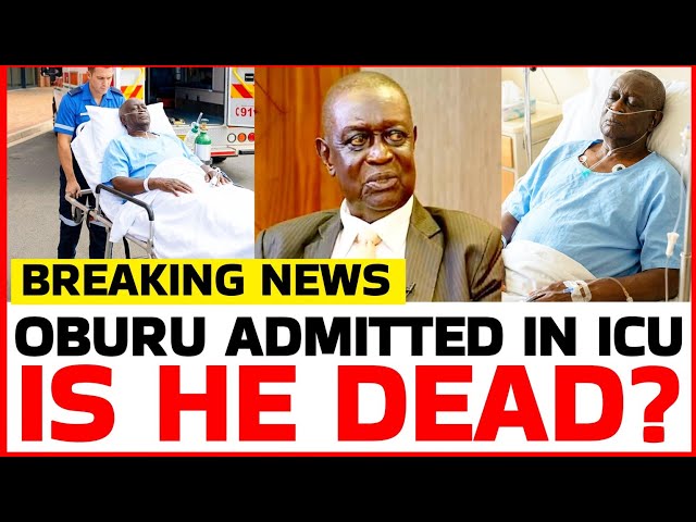 Breaking News! Oburu Odinga Admitted in Hospital in Critical Condition, Tight security in Hospital 