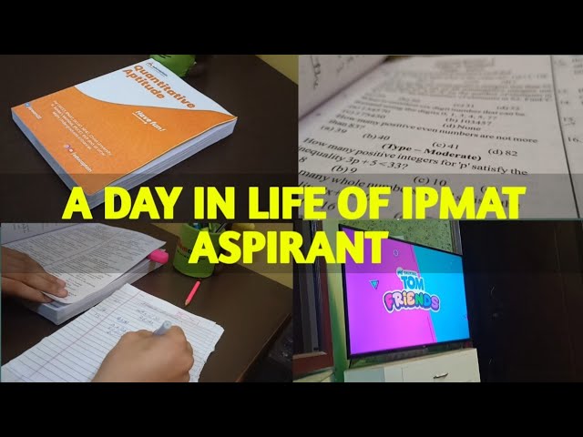 A DAY IN LIFE OF IPMAT ASPIRANT 2023 | STUDY VLOG OF IPMAT |  @AmanVibes