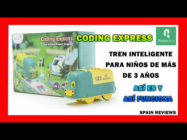 ✅ TREN inteligente para NIÑOS. 😉 CODING EXPRESS de Robobloq 👍 Spain Reviews