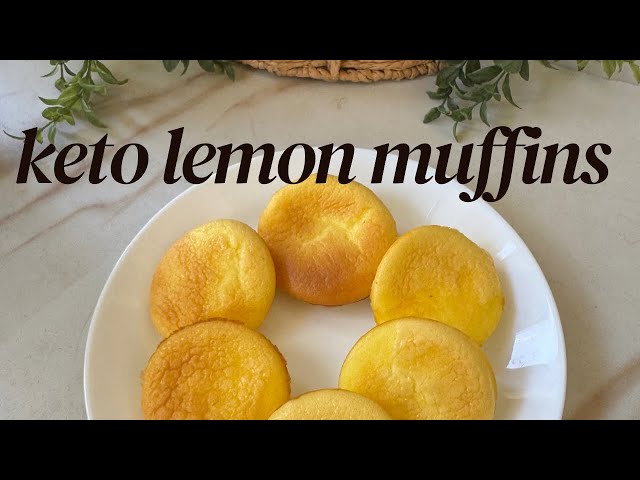 Keto Carnivore (ish) Lemon Muffins || EGG FAST RECIPE