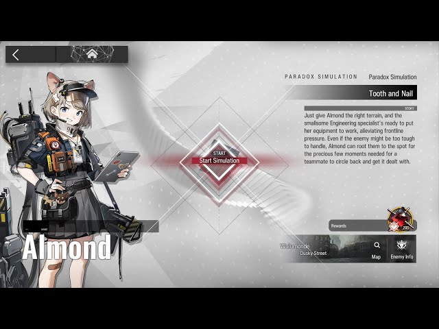 Arknights Paradox Simulation Almond Guide