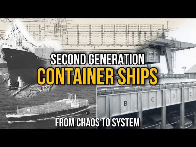 The Second Generation of Container Ships | Part 1: The Rise of Fully Cellular Design