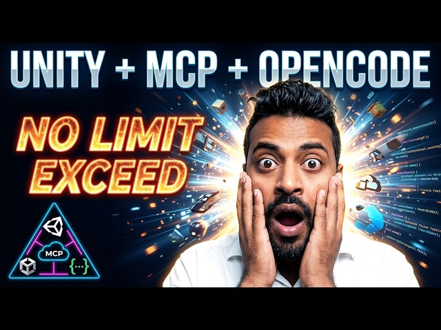 Build Unity Game FREE with MCP + OpenCode | Step‑by‑Step
