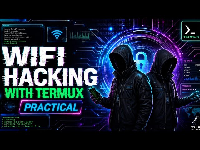 Wi-Fi Hacking With Termux | Practical | Part 2