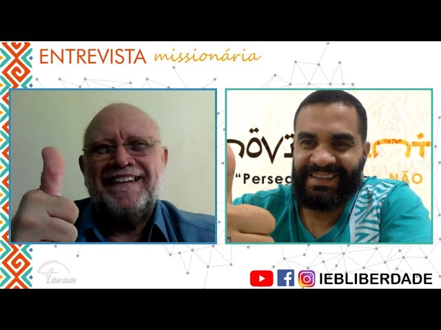 LIVE do dia 26/05 - Entrevista Missionária