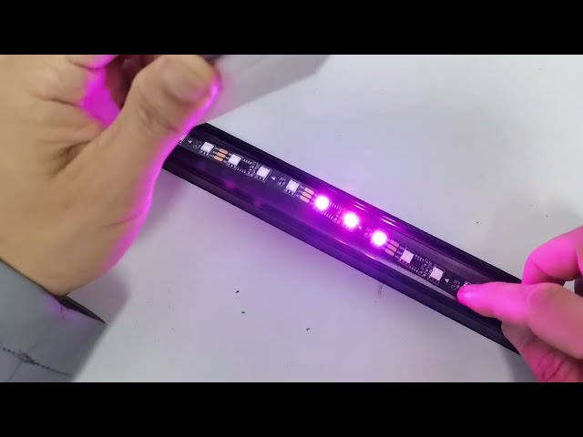 Black LED Aluminum Channels for LED Strip Lights - smartbrightleds.com