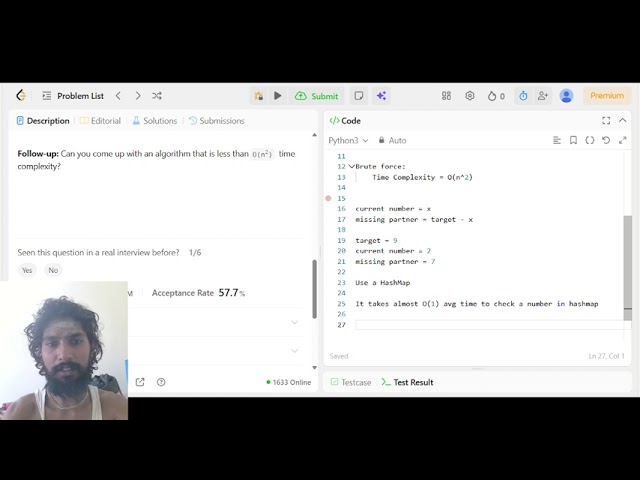 Two Sum Explained for Beginners | LeetCode 1 | Hash Map DSA Pattern