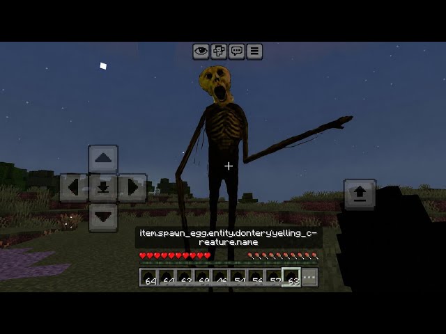 Don’t Cry The Yelling Creature ADDON in Minecraft PE