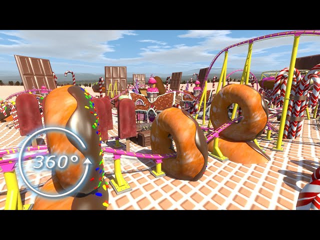 360 VIDEO | VR | Candyventure - Thrilling Candy Adventure POV - 4K | 60fps | 3D