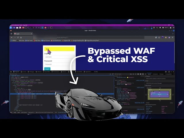 Live Bug-Bounty: Critical XSS + WAF Bypass on Car Customs Site