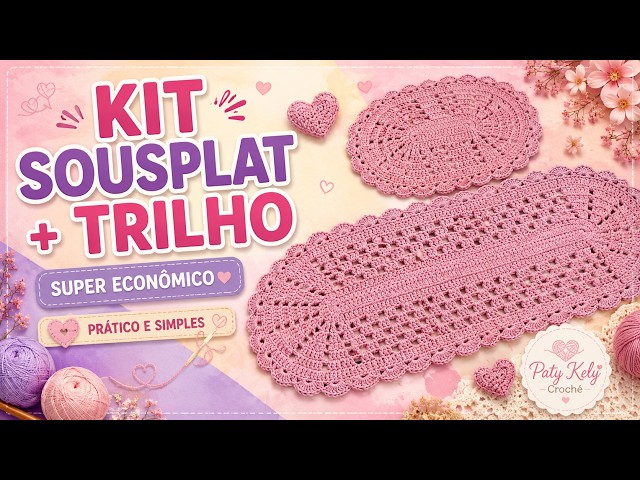 KIT SOUSPLAT + TRILHO - SUPER ECONÔMICO - PRÁTICO SIMPLES 