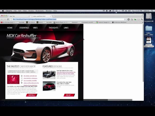 Magic PSD2HTML Converter