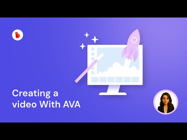 How to create an AI video with AVA | Biteable's AI Video Assistant