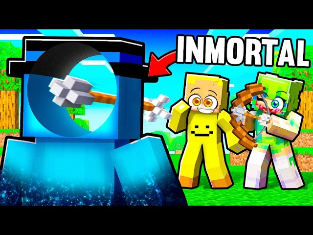 Añadí INMORTALIDAD para Trollear a  MIS AMIGOS en Minecraft!