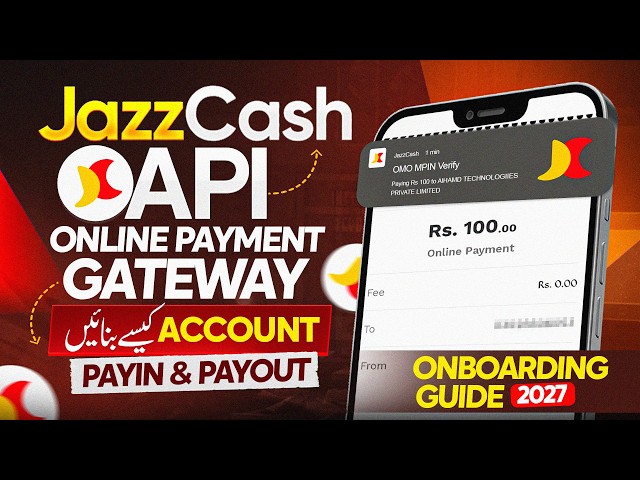 JazzCash Online Payment Gateway | Best Online Payment Gateway | Complete Process (A-Z)