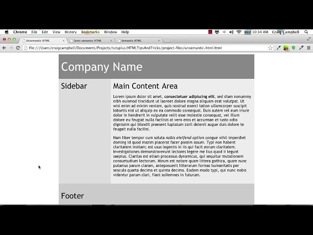 How to write more semantic HTML code - Tips and Tricks
