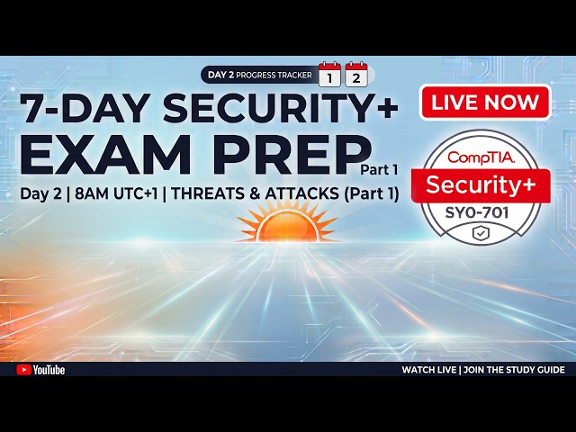 03- CompTIA Security + 701 Exam Prep