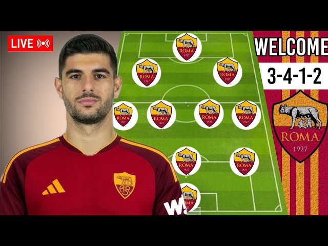 AS ROMA 2026/2027 PREDICTED LINEUPS WITH KONSTATINOS KOULIERAKIS ♦️ AS ROMA TRANSFER NEWS 202