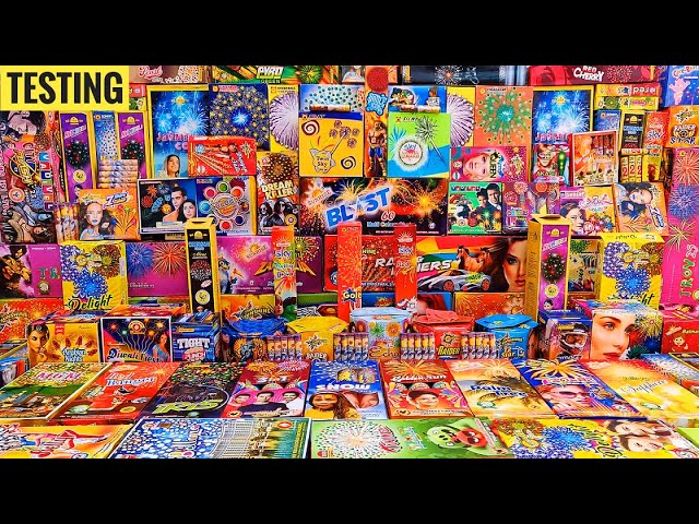 TESTING 100 TYPES OF SKY SHOTS | DIWALI KE PATAKHE | CRACKERS VIDEO | CRACKERS TESTING | PATAKHE