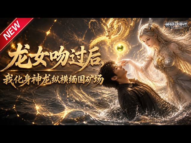 MULTISUB📢新番上线《龙女吻过后我化身神龙纵横缅国矿场》#最新漫剧 #漫剧合集 #一口气看完 #动漫 #anime #AI漫剧 #破晓动漫社
