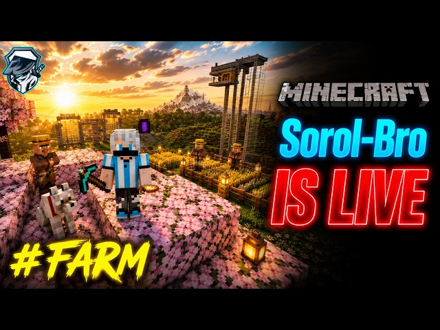 Minecraft live || SOROL-BRO  |