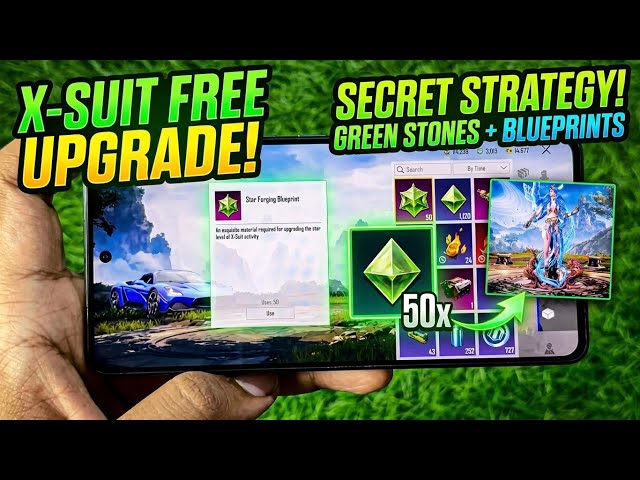 How to use Star Forging Blueprint in BGMI | Upgrade X-Suit for Free 😍