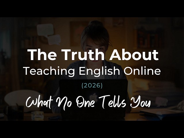 The Truth About Teaching English Online 2026   What No One Tells You #english #remotework