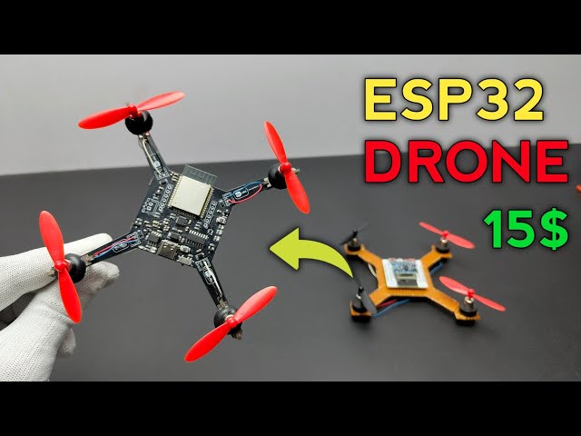 How to Make a Cheap ESP32 Drone | ESP32 Drone | JLCPCB