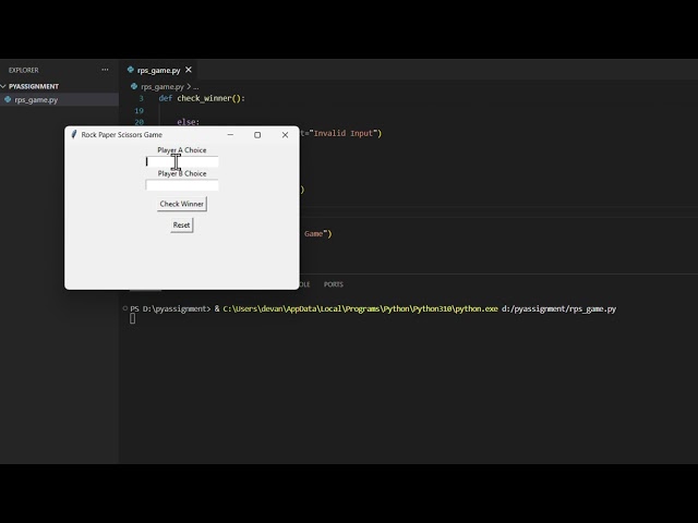 handy game demo using python.