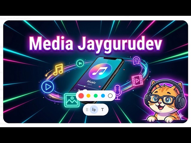 Media Jaygurudev Android App | Audio, Video & Image Player 🎵📱
