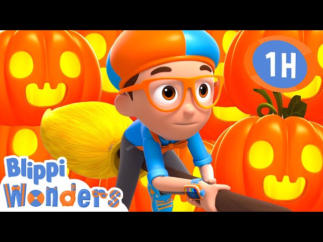 Pumpkin House 🎃 Halloween Party | Blippi Wonders Educational Videos for Kids