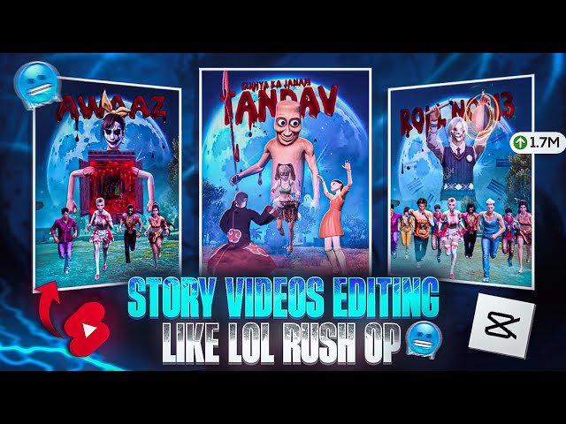 How To Make Free Fire Ai Story Videos Like @lolrushop🤯 || Lol Rush Op Editing Tutorial In Capcut 🔥