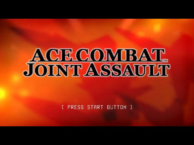 Ace Combat Joint Assault Gameplay (Playstation Portable)