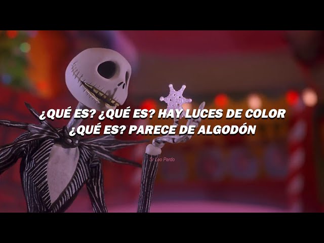 El Extraño Mundo De Jack - ¿Que Es? (Latino) (Letra)