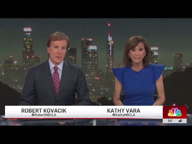 KNBC | NBC 4 News at 11pm - Weekend Breaking News Open - March 16, 2925