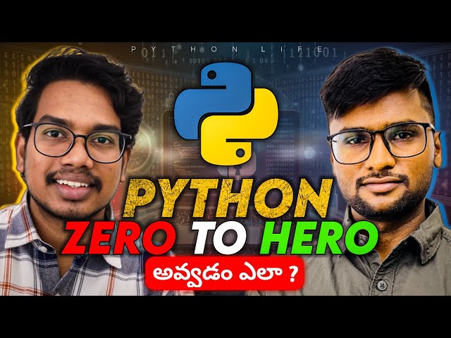 Python Zero to Hero Complete Roadmap | Telugu