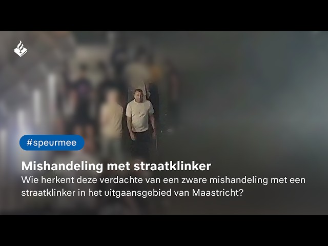 Mishandeling met straatklinker in uitgaansgebied Maastricht - #speurmee 132