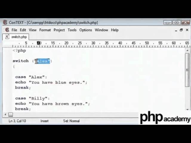 Switch Statement - Telugu