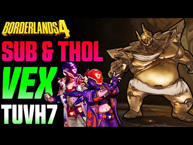 Dronebreaker + Bloodwire Vex vs. TUVH7 NEW RAID! | 42s Kill | Borderlands 4