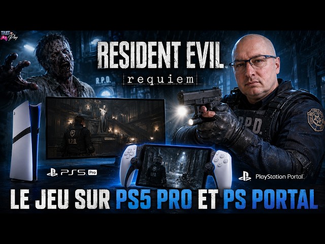 I tested Resident Evil Requiem on PS5 Pro + PS Portal…WOW!