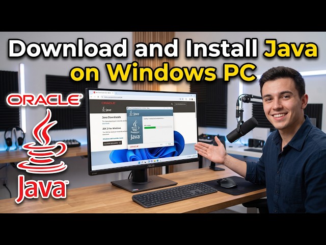 How to Download & Install Java on Windows 10/11 (2026 Guide) - Environment Variable Setup Guide