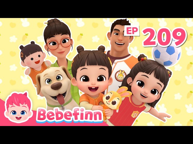 Minjee's Family Song💖｜EP209｜Meet Minjee's Family!🏡｜Bebefinn Nursery Rhymes