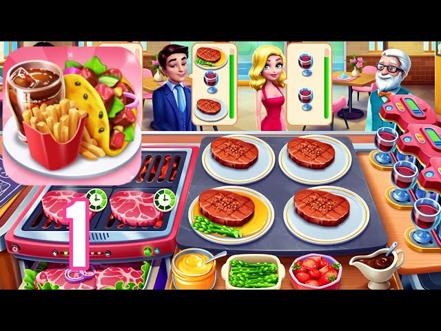 My Cooking - Gameplay Walkthrough Part 1 - Steakhouse (Android, iOS)