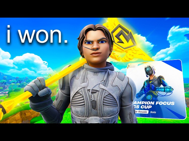 WINNING THE FNCS CHAMPION FOCUS CUP...
