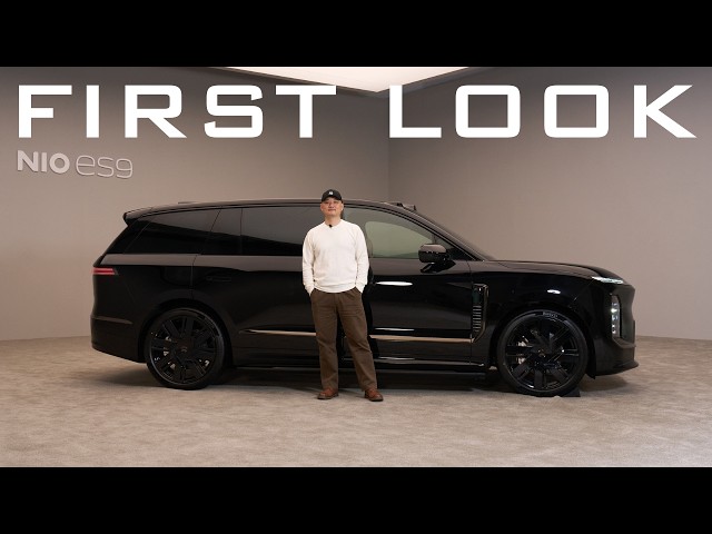 ​Murdered Out NIO ES9: Best Looking EV With Most Advanced Tech! 4k