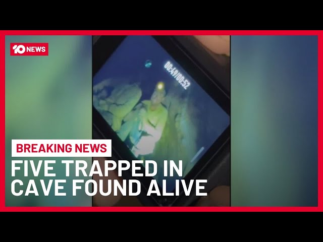 Five Found Alive After Trapped In Flooded Cave For Seven Days | 10 News