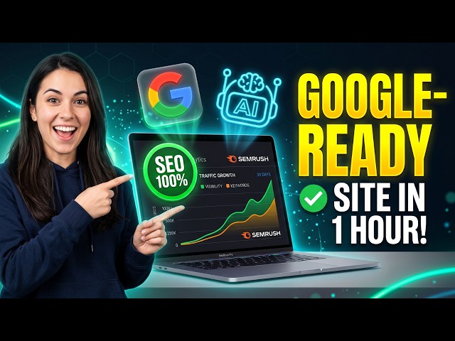 How to Optimize Your AI Website for Google & AI Search (Lovable & Semrush Tutorial)