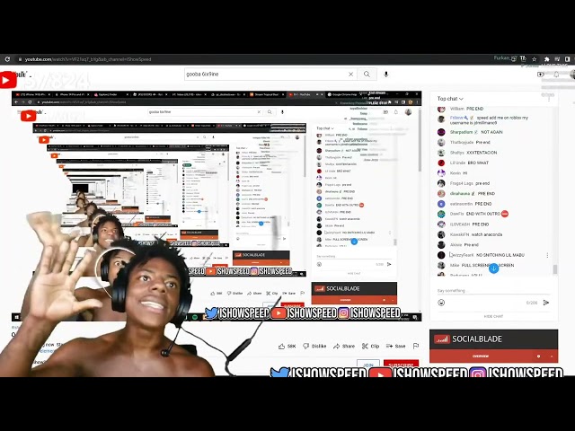 IShowSpeed talks to himself in a infinite loop 😂😂🤦🏻‍♀️(VERY FUNNY)